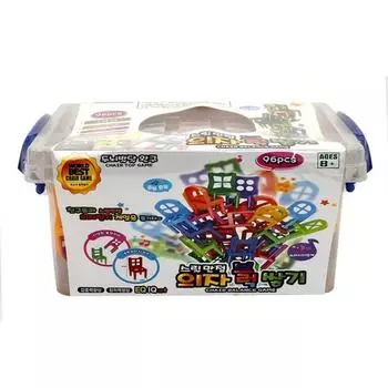 A thrilling chair block stacking board game, popular Korean game
