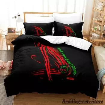 A tribe called quest Bedding Set Single Twin Full Queen King Size Bed Set Adult Kid Bedroom Duvetcover Sets parure de lit Bed 70x133cm 2pcs