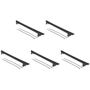 A# Велосипедный защитный чехол для перьев цепи из толстой резины (черный)