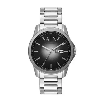 [AX Armani Exchange] Часы BANKS AX1764 мужские серебряные серебряный