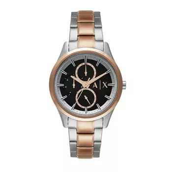 [A|X Armani Exchange] Часы DANTE AX1882 мужские, серебро и розовое золото
