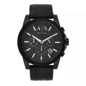 A|X Armani Exchange Watch AX2098 Men s Regular Import Black