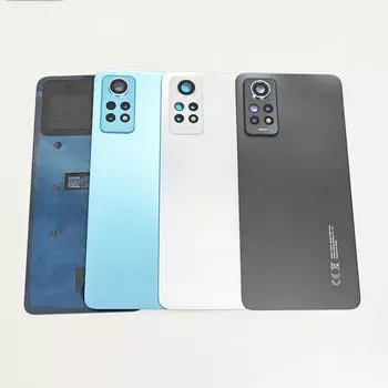 A + задняя стеклянная крышка для Xiaomi Redmi Note 12 Pro 4G, запасная батарея задней двери, задняя крышка корпуса Graphite Gray