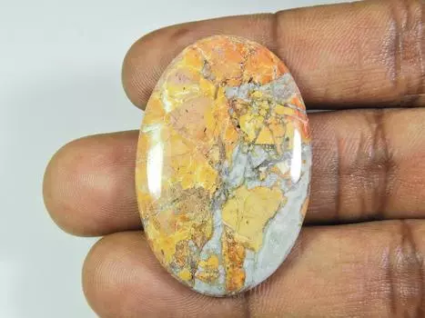 AA++ 67Cts. Натуральная яшма малигано, овальный кабошон, свободный драгоценный камень, 28X41X06 мм, ET-148