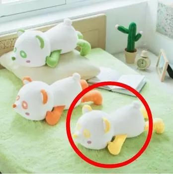 AAA Eh Panda Mochimochi Big Plush Toy 1 Yellow by Mitsuhiro Hidaka