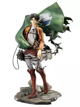 AAGWW Коллекция фигурок из ПВХ, предварительно окрашенная полная фигурка 26 см Атака титанов Леви Акерман