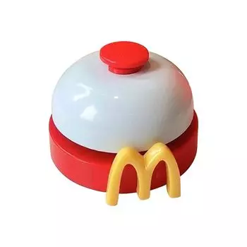 AAGWW Настольные принадлежности для приемов и мероприятий, а также колокольчики, дверные, ручные, для вопросов и ответов, прилавки, магазины, вечеринки, (красный Белый)