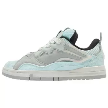 Aape X Li Ning удобные универсальные нескользящие прочные низкие кроссовки для скейтбординга мужские кроссовки серо-синие AECS087-6 43