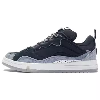 Aape X Li Ning золотистые удобные универсальные нескользящие амортизирующие прочные легкие низкие кроссовки для скейтбординга мужские кроссовки для скейтбординга черные серые AECS087-1 43