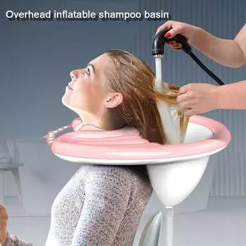 Аэрированная мягкость складная домашняя раковина для мытья шампунем для беременной женщины использование раковины для мытья шампунем для детей беременных инвалидов пожилых пациентов уход чёрный