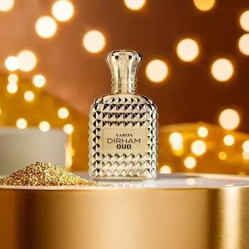 Aaron 100 мл Dirham Oud Духи для мужчин и женщин | Премиальный роскошный стойкий аромат-спрей | Упаковка из 1 шт. 100ML