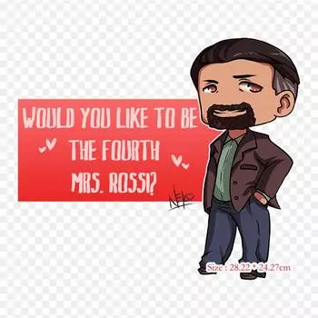 Аарон Хотч Хотчнер Спенсер Рид, утюг с термопереносной печатью, виниловые нашивки, наклейки для одежды, аппликации «сделай сам», моющиеся нашивки