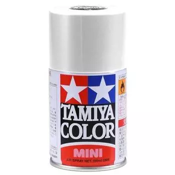 Аэрозольная краска для моделей TAMIYA TS-27 матовая белая 85027