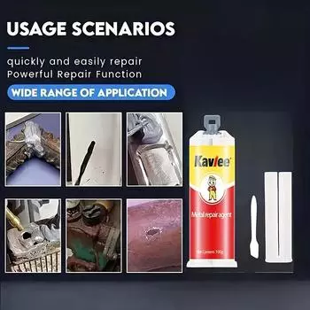 Ab Glue Metal Repair Gel Термостойкий промышленный паста для ремонта металла Клей для сварки Промышленный ремонтный агент Универсальный клей