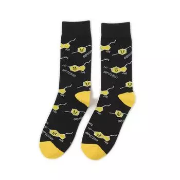 AB Новые модные носки для мужчин и женщин, красочные хлопковые носки с изображением животных из мультфильмов, хип-хоп, забавные чулки с изображением растений, грибов и птиц One Size