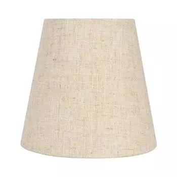 Абажур для лампы, абажур для люстры, настольный абажур, небольшой напольный чехол, сменная ткань, бежевый