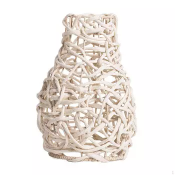 Абажур для лампы, легкий в установке, модный, бохо, бумажный канат, макраме для прикроватной тумбочки в общежитии