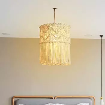 Абажур для лампы в стиле макраме, подвесной светильник, чехол для гостиной, детской комнаты, домашний декор