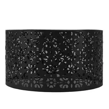 Абажур для настольной лампы, ажурный, изящный, декоративный, для торшеров E27 E14 чёрный