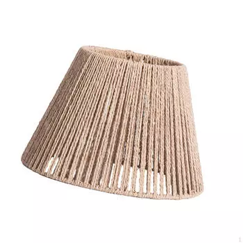Абажур из плетеной веревки для подвесного светильника для ресторана, кухонного острова, дома
