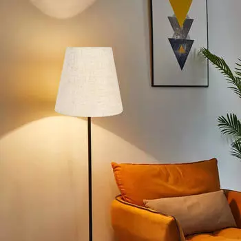 Абажур из ткани в стиле ретро для напольного светильника, потолочного плафона