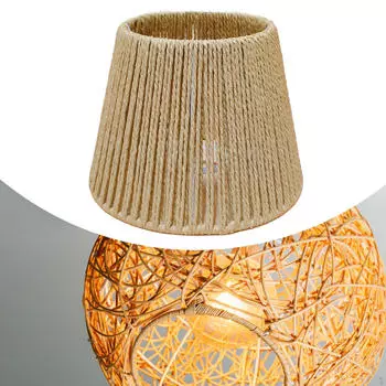 Абажур ручной работы, абажур, пасторальный, декоративный, практичный, уникальный, световой, напольный Brown Green