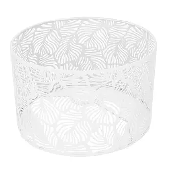 Абажурный светильник, современный простой стиль, украшение для дома для лампочек E14 E27, белый белый