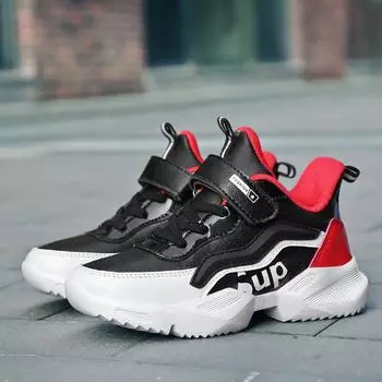 ABC/Lun Run ABCLUNPAO Children s Shoes Soft Sole Middle School Students Winter Elementary School Students Tide Shoes Microfiber Sports Students 27 красный