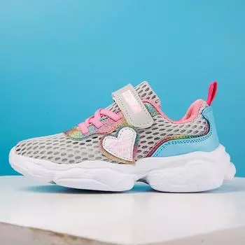 ABC/Lun Run, New Spring and Summer Classmates Girls Older Children s Shoes Breathable Mesh Single Mesh Shoes ABCLUNPAO 27