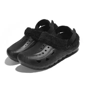 [ABC] Зимние меховые тапочки Clog Recovery Sandals Ranok W 230 BLACK_JD50,Clog, 7000031994,BLACK 230