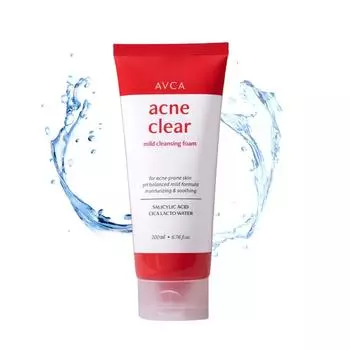 Abca Acne Гипоаллергенная пенка для умывания от прыщей 200 мл, 1 шт.