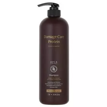 Abca Damage Solution Extreme Damage Care Protein Shampoo Floral Fragrance, 1 л, 1 шт.