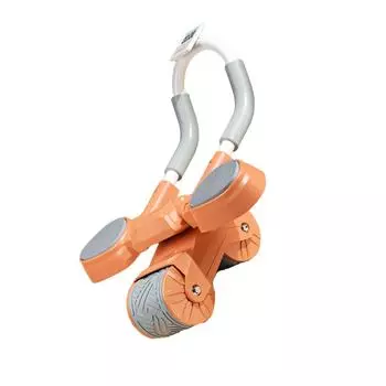 Abdominal Wheel with Digital Counter Automatic Rolling Exerciser Household Female Support Trainer Roller Gym Fitness