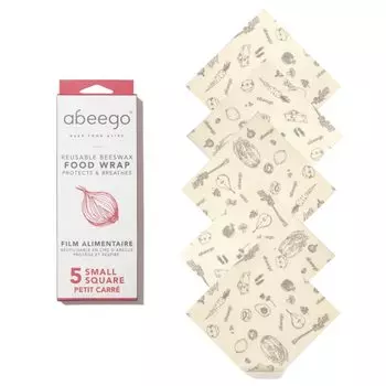 abeego пчелиный воск обертывание маленький набор из 6 шт.