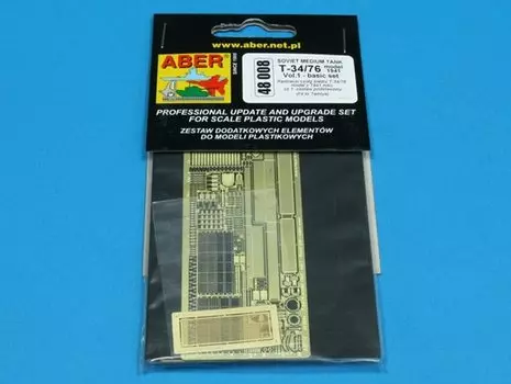 Aber Советская Армия 1941 Тип Базовый Набор Пластиковые Детали Модели 48008 1/48 Т-34/76 (для Тамии)