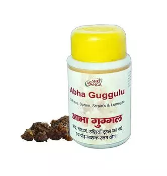 Абха Гуггул (100 таб), Abha Guggulu, Shri Ganga