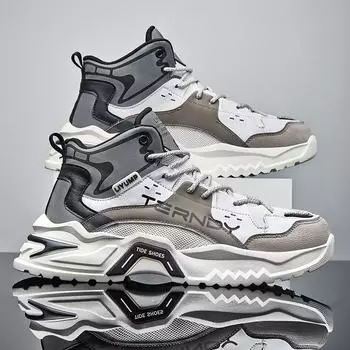 Abhoth кроссовки мужские кроссовки Four Seasons удобные легкие уличные износостойкие нескользящие прогулочные туфли Heighten Zapatillas 39