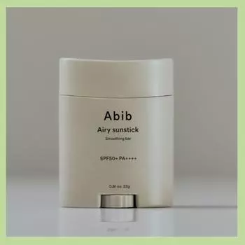 [Abib] Airy SUNSTICK Разглаживающая полоска / Водонепроницаемость / Воздушная текстура / Стойкость / Легкость и гладкость / Уход за свежим кожным салом