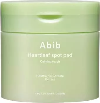 Abib Heartleaf Spot Pad Успокаивающее прикосновение, Питательное, Увлажняющее, KBeauty, Корейская косметика, пробник
