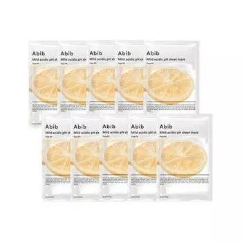 ABIB Mild Acidic pH Sheet Mask 30 мл * 10 шт.