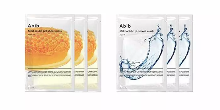 ABIB Mild Acidic pH Sheet Mask Aqua Fit Honey MILD ACIDIC pH SHEET MASK AQUA FIT HONEY FIT 2 types each 3 pieces set 6 Shipping within Japan [Abib] &