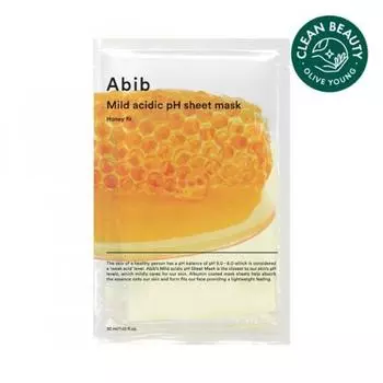 Abib Mild Acidic Ph Sheet Mask Honey Fit 1 лист
