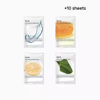 [Abib] Мягкая кислотная тканевая маска pH 30 мл *10 листов #Honey fit