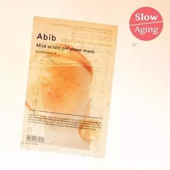Abib [очистить пятна] Abib Mildly Adic Ph Sheet Mask Glutathione Some Fit 1 Sheet