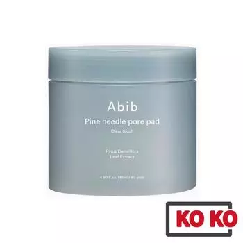 [Абиб] Подушечка для пор из сосновой иглы (60 подушечек) Четкое прикосновение 60pads