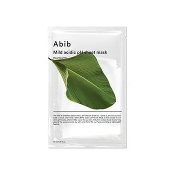 ABIB Тканевая маска с мягким кислым pH Heartleaf Fit 1 шт.