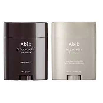 [Abib] Тонизирующее / Quick Sunstick Bar SPF50+ PA++++ Smoothing
