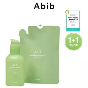 ABIB Успокаивающая эссенция Heartleaf, дозатор 50 мл + сменный блок 50 мл