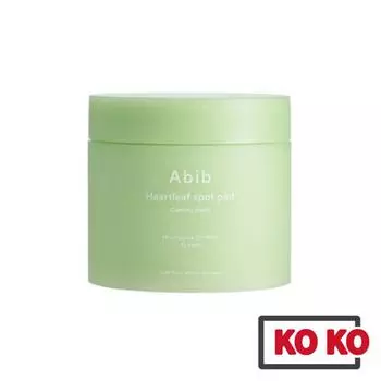 [Abib] Успокаивающие подушечки Heartleaf Spot Pad 150 мл/80 подушечек