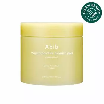 Abib Yuja Probiotics Blemish Pad Vitalizing Touch 60 подушечек